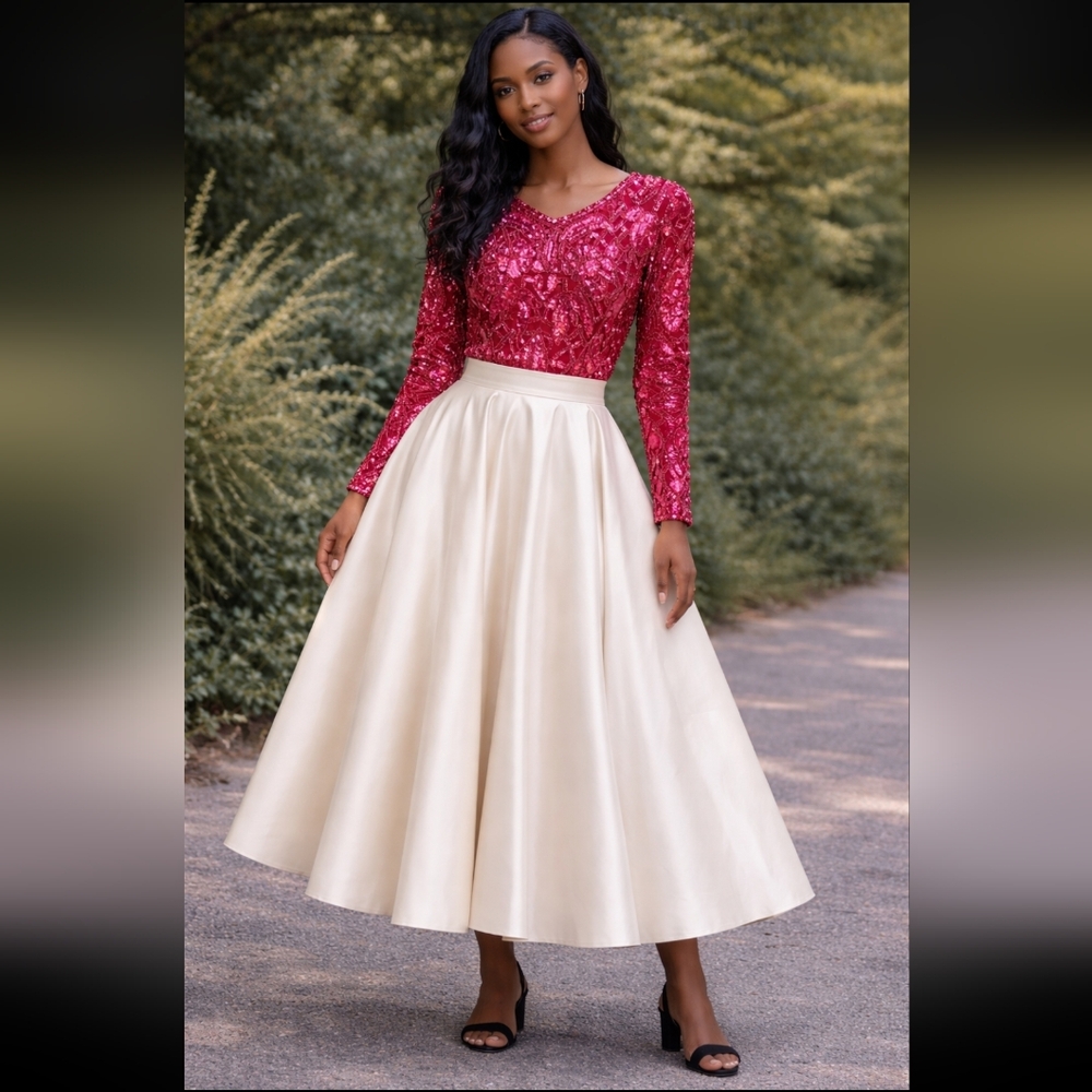Vintage Elegant Sequins Top